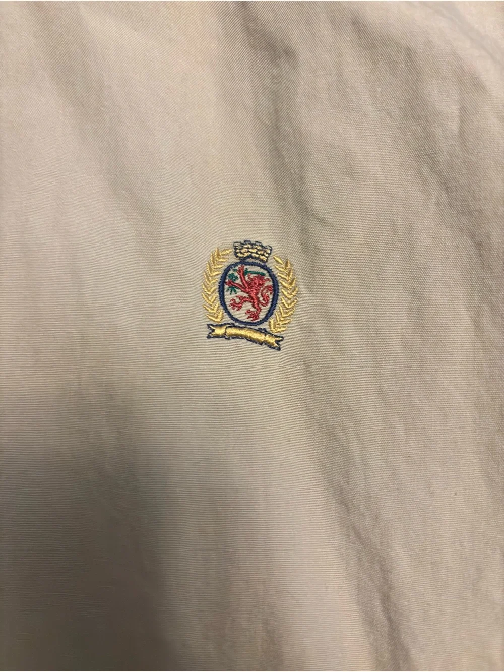 Tommy Hilfiger Beige Lightweight Zip Jacket